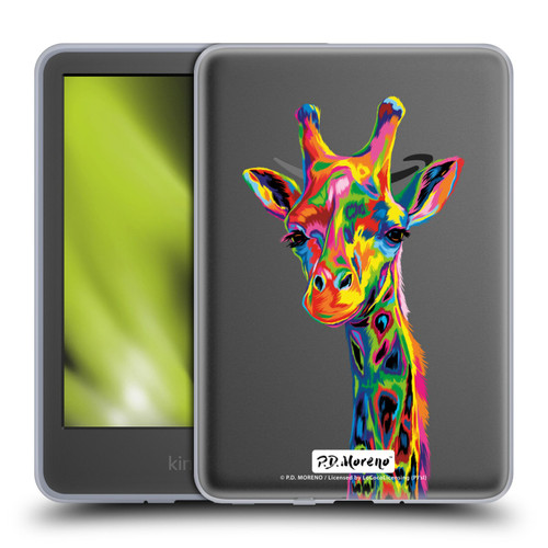 P.D. Moreno Animals Giraffe Soft Gel Case for Amazon Kindle 11th Gen 6in 2022