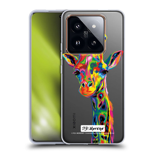 P.D. Moreno Animals Giraffe Soft Gel Case for Xiaomi 14 Pro