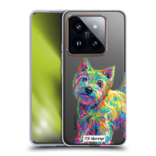 P.D. Moreno Animals II Marvin The Westie Dog Soft Gel Case for Xiaomi 14 Pro