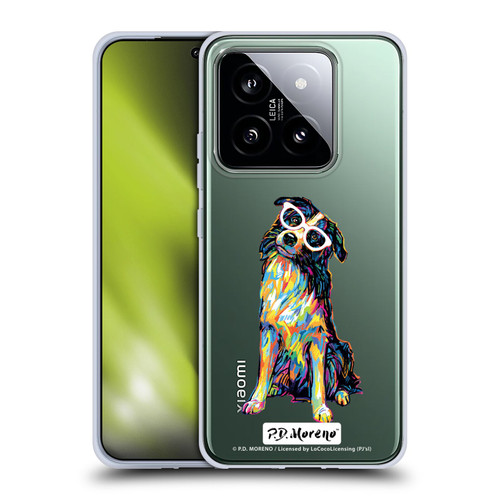 P.D. Moreno Dogs Border Collie Soft Gel Case for Xiaomi 14