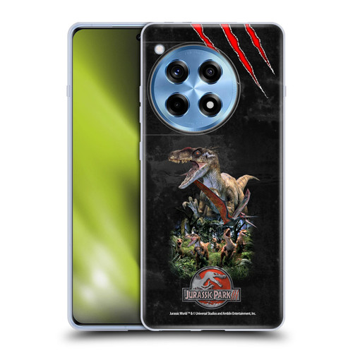 Jurassic Park III Key Art Dinosaurs 3 Soft Gel Case for OnePlus 12R