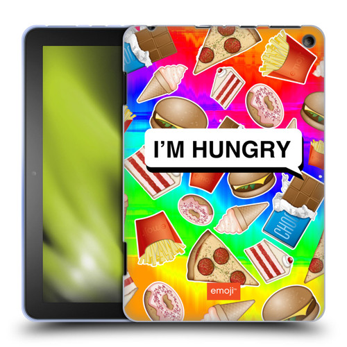emoji® Food Hungry Soft Gel Case for Amazon Fire HD 8/Fire HD 8 Plus 2020