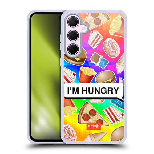 emoji® Food Hungry Soft Gel Case for Samsung Galaxy A35 5G