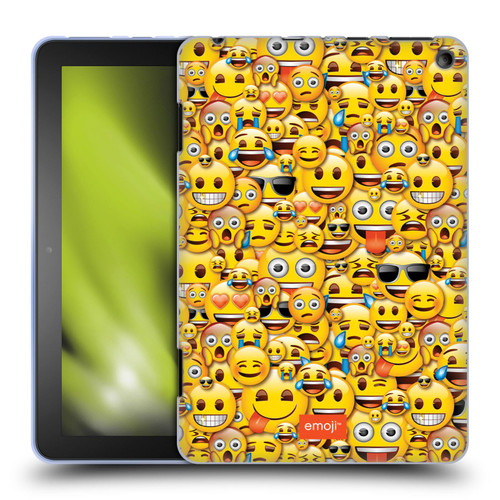 emoji® Full Patterns Smileys Soft Gel Case for Amazon Fire HD 8/Fire HD 8 Plus 2020