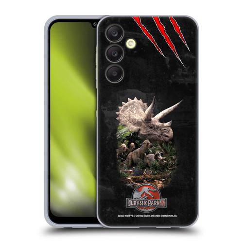 Jurassic Park III Key Art Dinosaurs 2 Soft Gel Case for Samsung Galaxy A25 5G