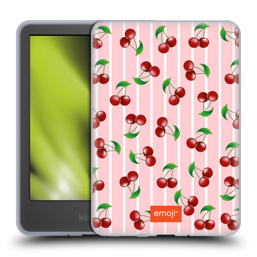 emoji® Fruits Cherries Soft Gel Case for Amazon Kindle 11th Gen 6in 2022