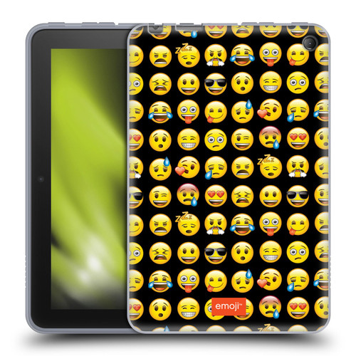 emoji® Smileys Pattern Soft Gel Case for Amazon Fire 7 2022