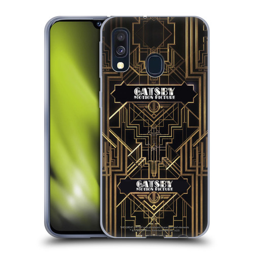 The Great Gatsby Graphics Poster 1 Soft Gel Case for Samsung Galaxy A40 (2019)
