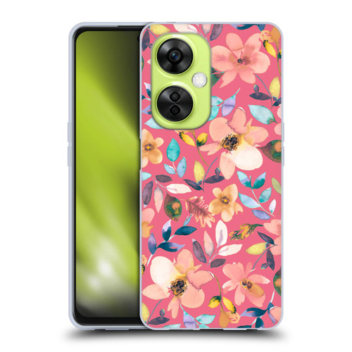 Ninola Spring Floral Tropical Flowers Soft Gel Case for OnePlus Nord CE 3 Lite 5G