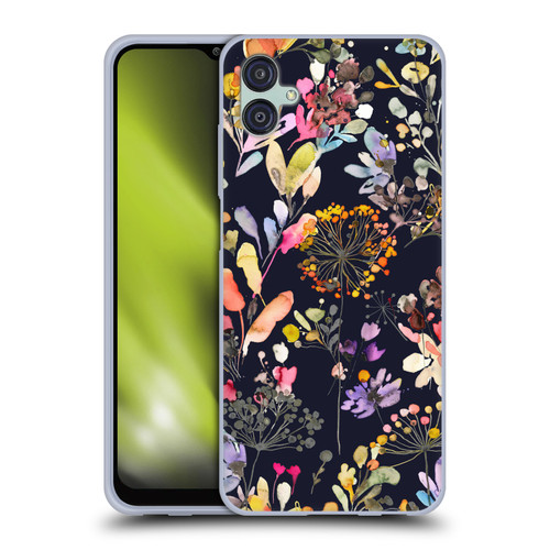 Ninola Wild Grasses Black Soft Gel Case for Samsung Galaxy M04 5G / A04e