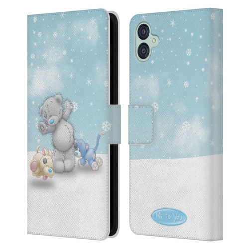 Me To You Classic Tatty Teddy Pets Leather Book Wallet Case Cover For Samsung Galaxy M04 5G / A04e