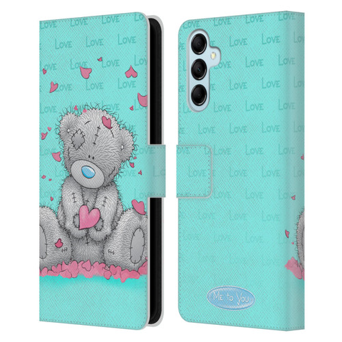 Me To You Classic Tatty Teddy Love Leather Book Wallet Case Cover For Samsung Galaxy M14 5G