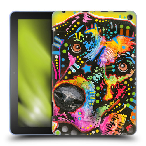 Dean Russo Dogs Labrador Soft Gel Case for Amazon Fire HD 8/Fire HD 8 Plus 2020