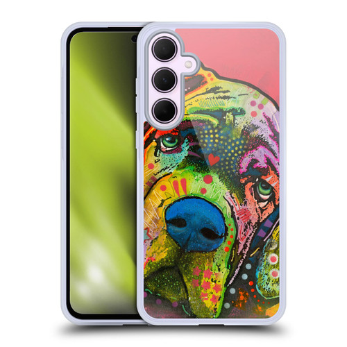 Dean Russo Dogs Mastiff Soft Gel Case for Samsung Galaxy A35 5G