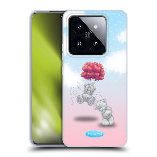 Me To You Classic Tatty Teddy Heart Balloons Soft Gel Case for Xiaomi 14 Pro
