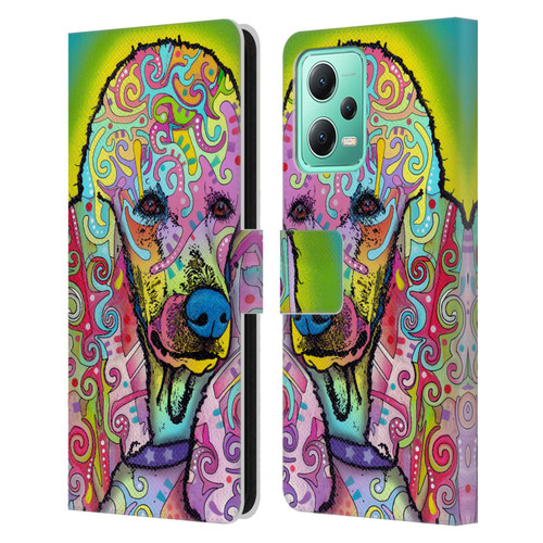 Dean Russo Dogs 3 Poodle Leather Book Wallet Case Cover For Xiaomi Redmi Note 12 5G