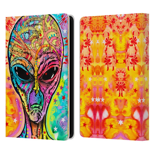 Dean Russo Pop Culture Alien Leather Book Wallet Case Cover For Amazon Kindle Paperwhite 5 (2021)