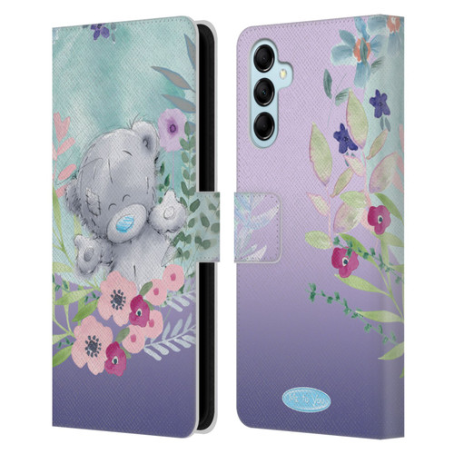 Me To You Soft Focus Happy Tatty Leather Book Wallet Case Cover For Samsung Galaxy M14 5G