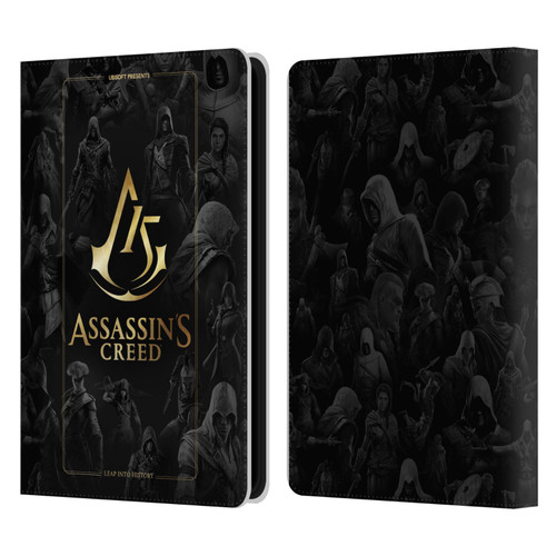 Assassin's Creed 15th Anniversary Graphics Crest Key Art Leather Book Wallet Case Cover For Amazon Kindle Paperwhite 5 (2021)