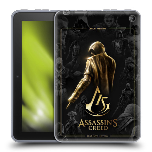 Assassin's Creed 15th Anniversary Graphics Key Art Soft Gel Case for Amazon Fire 7 2022