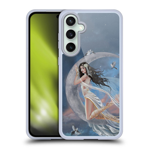 Nene Thomas Art Moon Lullaby Soft Gel Case for Samsung Galaxy S23 FE 5G