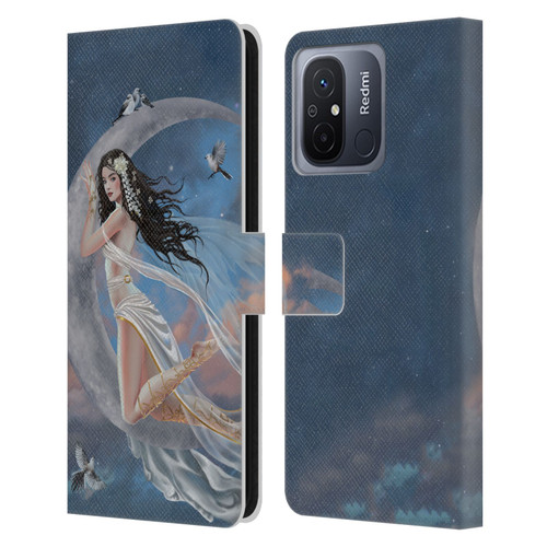 Nene Thomas Art Moon Lullaby Leather Book Wallet Case Cover For Xiaomi Redmi 12C