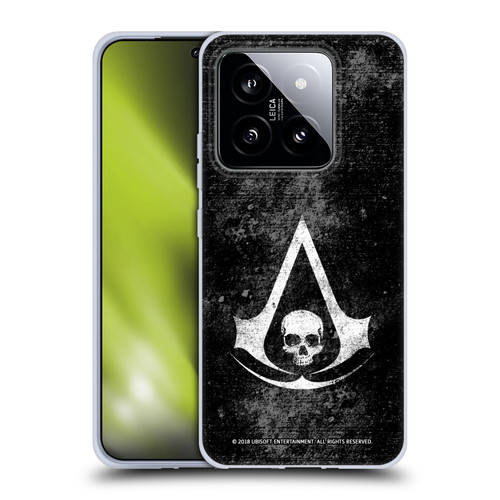 Assassin's Creed Black Flag Logos Grunge Soft Gel Case for Xiaomi 14
