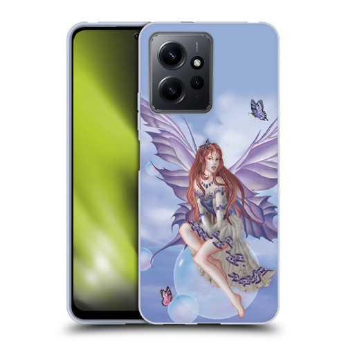 Nene Thomas Bubbles Purple Lace Fairy On Cat Soft Gel Case for Xiaomi Redmi Note 12 4G