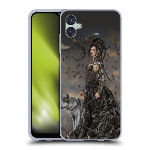 Nene Thomas Crescents Gothic Fairy Woman With Wolf Soft Gel Case for Samsung Galaxy M04 5G / A04e