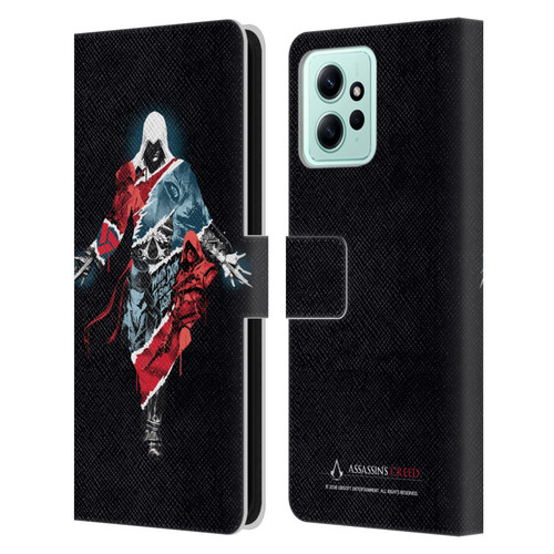 Assassin's Creed Legacy Character Artwork Double Exposure Leather Book Wallet Case Cover For Xiaomi Redmi 12