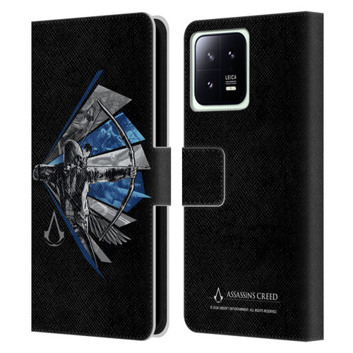 Assassin's Creed Legacy Character Artwork Bow Leather Book Wallet Case Cover For Xiaomi 13 5G