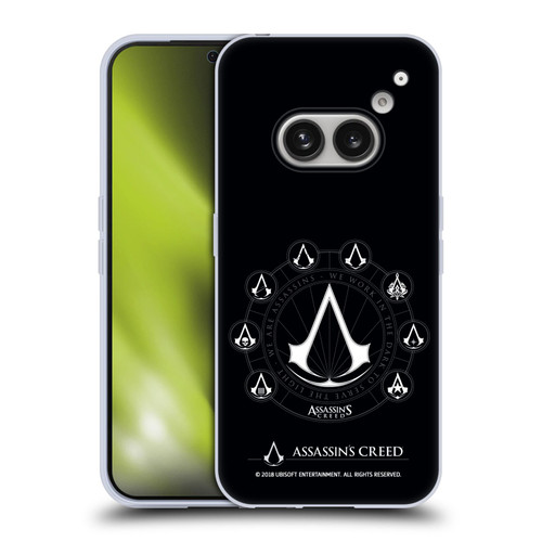 Assassin's Creed Legacy Logo Crests Soft Gel Case for Nothing Phone (2a)
