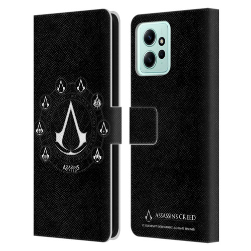 Assassin's Creed Legacy Logo Crests Leather Book Wallet Case Cover For Xiaomi Redmi 12