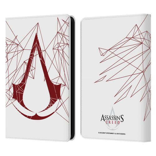 Assassin's Creed Logo Geometric Leather Book Wallet Case Cover For Amazon Kindle 11th Gen 6in 2022