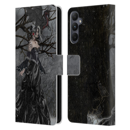 Nene Thomas Deep Forest Queen Gothic Fairy With Dragon Leather Book Wallet Case Cover For Samsung Galaxy A05s