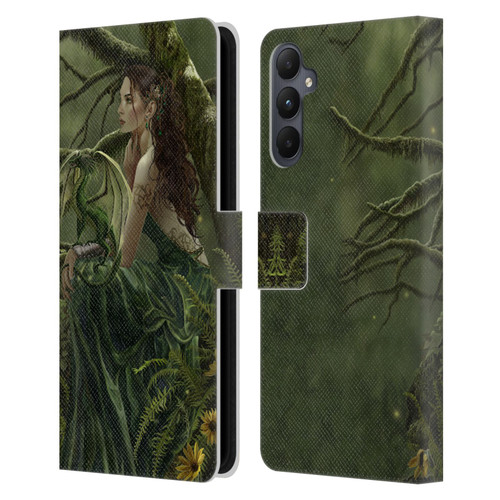 Nene Thomas Deep Forest Queen Fate Fairy With Dragon Leather Book Wallet Case Cover For Samsung Galaxy A05s