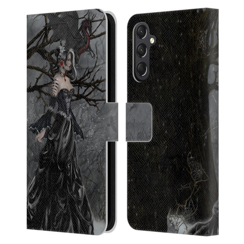 Nene Thomas Deep Forest Queen Gothic Fairy With Dragon Leather Book Wallet Case Cover For Samsung Galaxy A24 4G / M34 5G