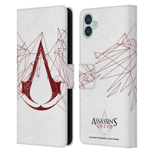 Assassin's Creed Logo Geometric Leather Book Wallet Case Cover For Samsung Galaxy M04 5G / A04e