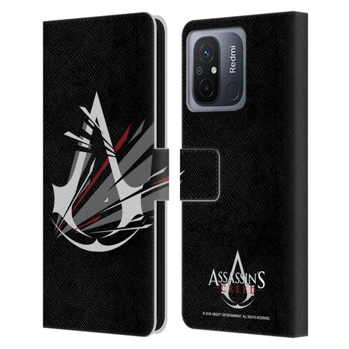 Assassin's Creed Logo Shattered Leather Book Wallet Case Cover For Xiaomi Redmi 12C