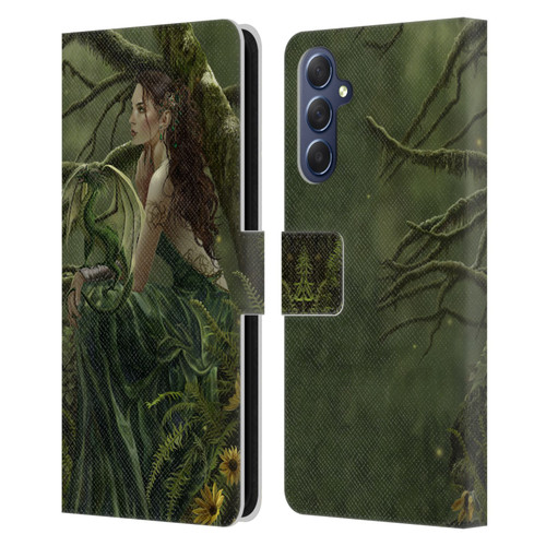 Nene Thomas Deep Forest Queen Fate Fairy With Dragon Leather Book Wallet Case Cover For Samsung Galaxy M54 5G
