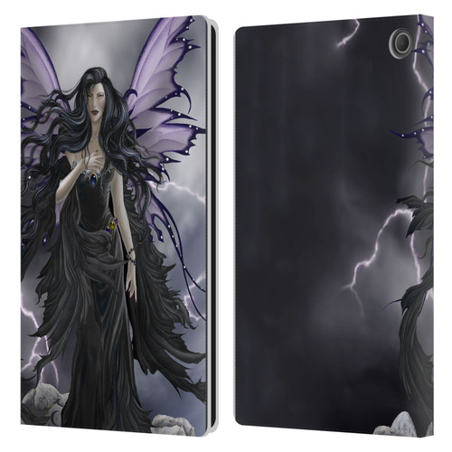 Nene Thomas Gothic Storm Fairy With Lightning Leather Book Wallet Case Cover For Amazon Fire Max 11 2023