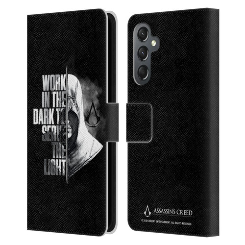 Assassin's Creed Legacy Typography Half Leather Book Wallet Case Cover For Samsung Galaxy A25 5G