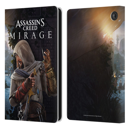 Assassin's Creed Mirage Graphics Basim Poster Leather Book Wallet Case Cover For Amazon Fire 7 2022