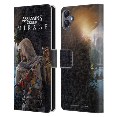 Assassin's Creed Mirage Graphics Basim Poster Leather Book Wallet Case Cover For Samsung Galaxy A05