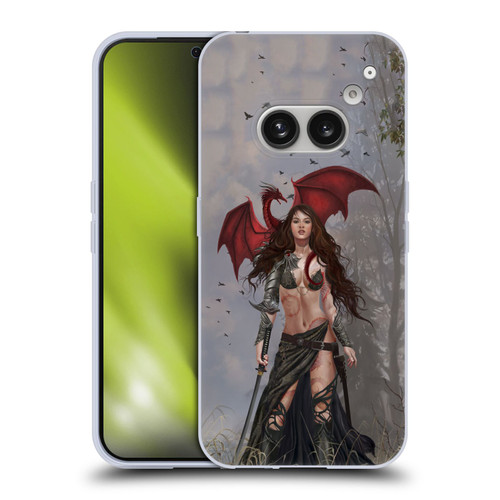 Nene Thomas Gothic Dragon Witch Warrior Sword Soft Gel Case for Nothing Phone (2a)