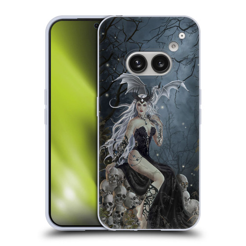 Nene Thomas Gothic Mad Queen Of Skulls Dragon Soft Gel Case for Nothing Phone (2a)