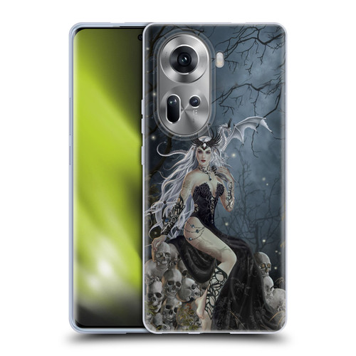 Nene Thomas Gothic Mad Queen Of Skulls Dragon Soft Gel Case for OPPO Reno11