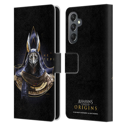 Assassin's Creed Origins Character Art Hetepi Leather Book Wallet Case Cover For Samsung Galaxy A25 5G