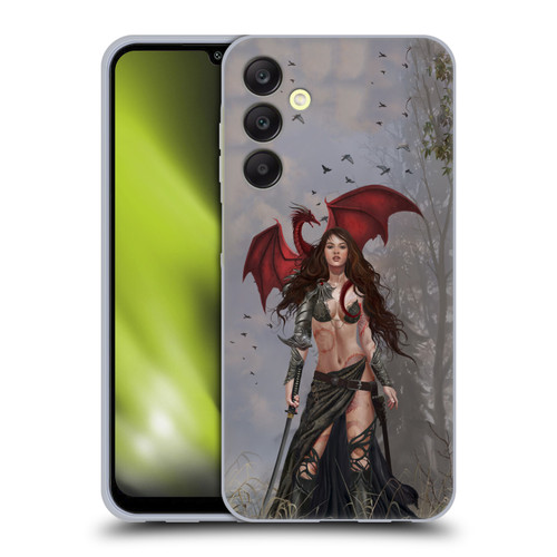 Nene Thomas Gothic Dragon Witch Warrior Sword Soft Gel Case for Samsung Galaxy A25 5G