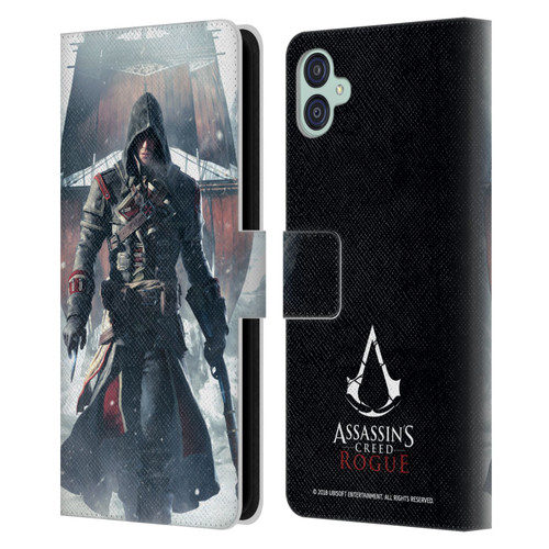 Assassin's Creed Rogue Key Art Shay Cormac Ship Leather Book Wallet Case Cover For Samsung Galaxy M04 5G / A04e